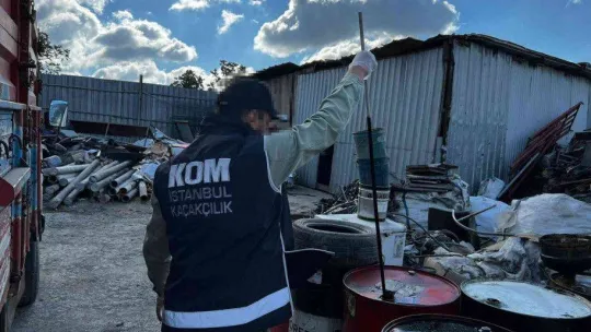 İstanbul'da '10 numara' yağ operasyonu: 16 gözaltı