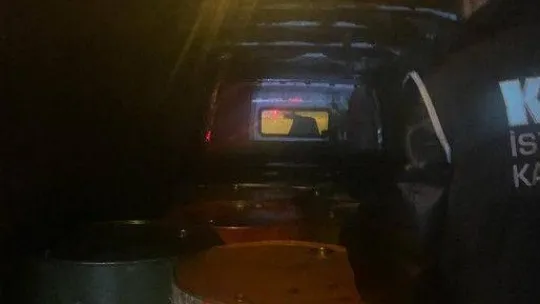 İstanbul'da 4 ton karışımlı akaryakıt ele geçirildi