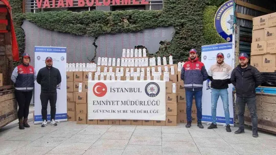 İstanbul'da büyük operasyon: Piyasa değeri yaklaşık 3 milyon lira olan sahte deterjan ele geçirildi