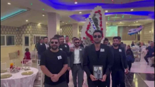 İstanbul'da damada düğün hediyesi: 'Acı kaybımız' çelengi