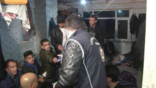 İstanbul'da düzensiz göçmenlere yönelik operasyon