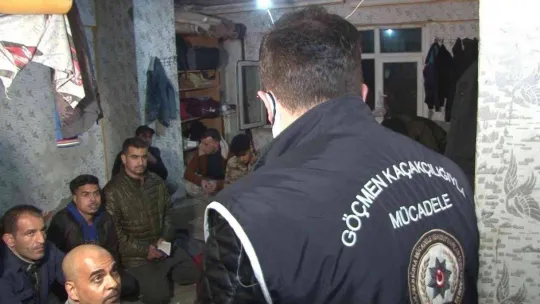 İstanbul'da düzensiz göçmenlere yönelik operasyon