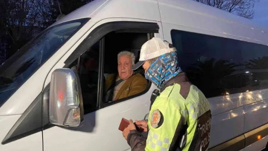 İstanbul'da okul servis araçlarına denetim