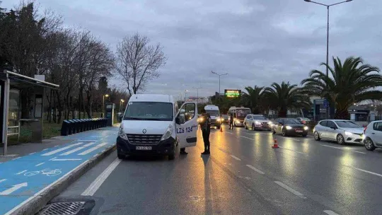 İstanbul'da okul servis araçlarına denetim