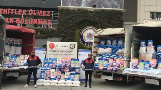 İstanbul'da sahte deterjan deposuna baskın: Yaklaşık 38 ton ürün ele geçirildi