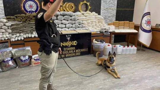 İstanbul'da son 1 ayda 455 kilogram ve 494 bin adet uyuşturucu madde ele geçirildi