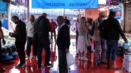 İstanbul'da tezgahlarda palamut bolluğu