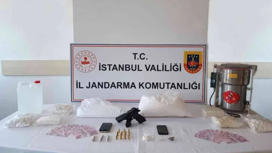 İstanbul'da uyuşturucu operasyonu: 44 kilogram uyuşturucu ele geçirildi