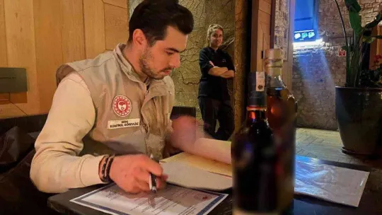 İstanbul'da yılbaşı öncesi alkol denetimi yapıldı