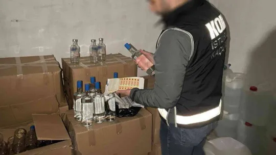 İstanbul'da yılbaşı öncesi sahte alkol operasyonu