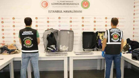 İstanbul Havalimanı'nda arka arkaya uyuşturucu operasyonları