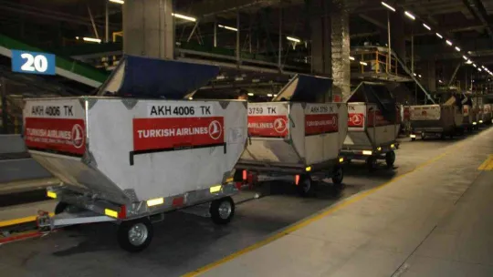 İstanbul Havalimanı'nda bagajların teknolojik yolculuğu