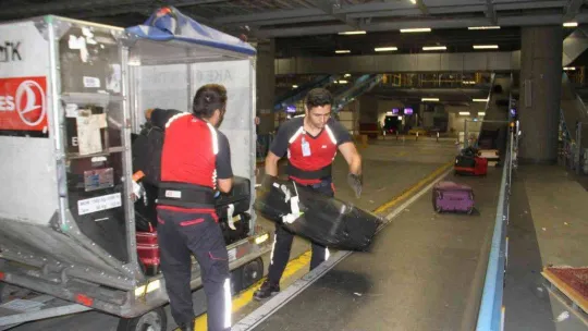 İstanbul Havalimanı'nda bagajların teknolojik yolculuğu