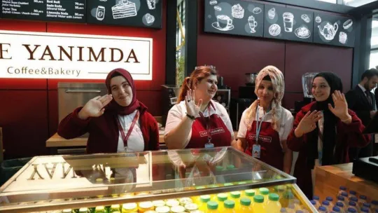 İstanbul Havalimanı'nda engelsiz kafe