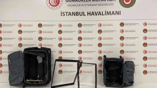 İstanbul Havalimanı'nda valizin demir çubuklarına gizlenmiş kokain bulundu