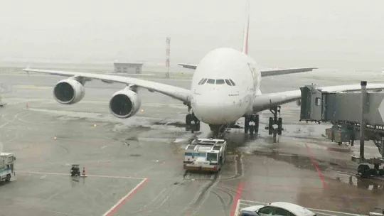 İstanbul Havalimanında kar yağışı etkili oldu