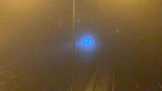 İstanbul - İzmir Otoyolu Balıkesir mevkiinde görüş 50 metreye düştü