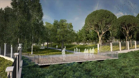 İstanbul Karasurları Millet Bahçesi'nin 1. etabı 1,5 ay sonra hizmete açılıyor