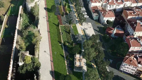 İstanbul Karasurları Millet Bahçesi'nin 1. etabı 1,5 ay sonra hizmete açılıyor