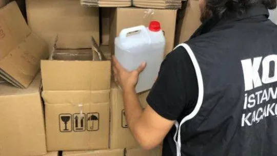 İstanbul merkezli 6 ilde sahte alkol operasyonu: 18 gözaltı