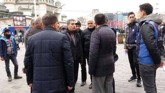 İstiklal Caddesi'nde alınan tedbir kararının ardından denetim