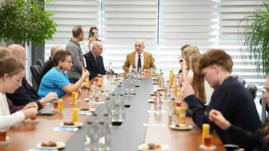 İstiklal Şehit Lokman Oktay Ortaokulu Avrupalı misafirlerini ağırladı