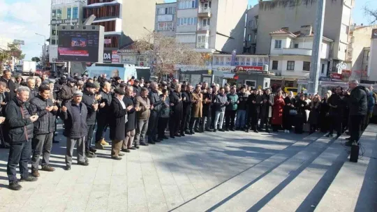 İsveç'te Kur'an yakılmasına Burhaniye'den tepki