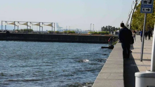 İzmit Körfezi'nde renk değişikliği