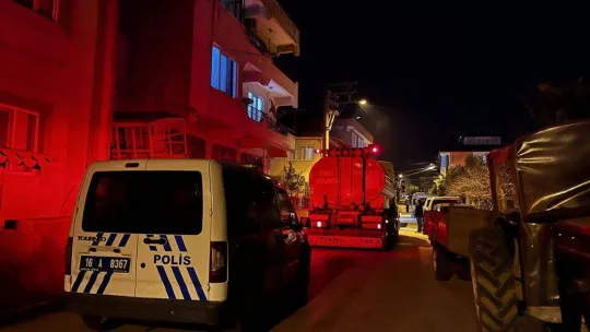 İznik'te korkutan yangın