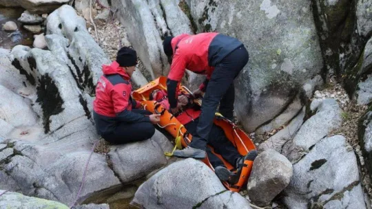 Jandarman kurtarma tatbikatı