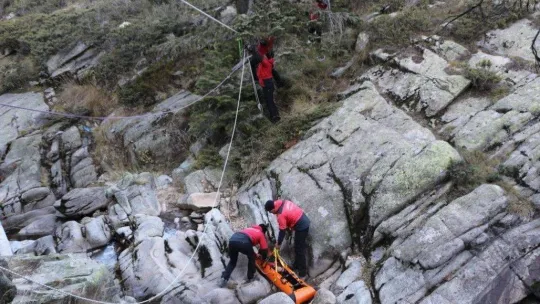Jandarman kurtarma tatbikatı