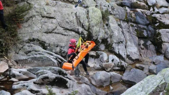 Jandarman kurtarma tatbikatı