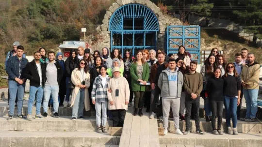 Justinianus Köprüsü restorasyonunu incelediler