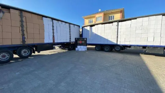 Kaçak tütün mamulü ve makaron satışı yapan suç gruplarına yönelik 7 ilde Nefes-2 Operasyonu