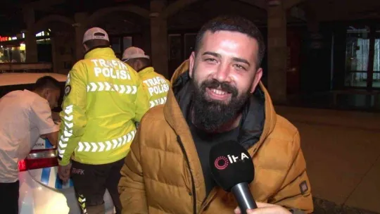 Kadıköy'de denetime takılan vatandaştan ilginç tepki: 'Düzeleceğiz ağabey yapacak bir şey yok'