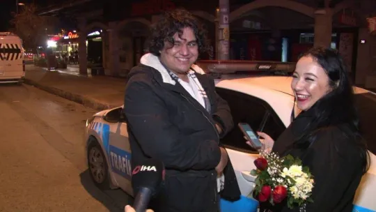 Kadıköy'de denetime takılan vatandaştan muhabire ilginç tepki: 'Ben Instagrammer'im ekmek çıkmaz sana benden'