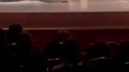 Kadıköy'de Süreyya Operasında kedi de sahneye çıktı, piyanistle oynadı