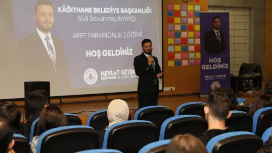 Kağıthane Belediyesi ilçedeki tüm gençleri afetlere karşı eğitiyor
