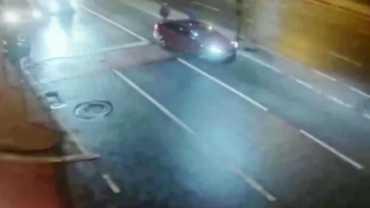 Kağıthane'de ödüllü motosiklet yarışçısının öldürüldüğü anlar kamerada