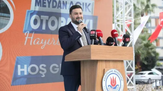 Kağıthane'de yeni bir otopark hizmete açıldı