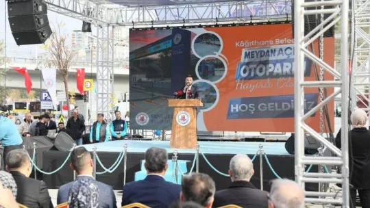 Kağıthane'de yeni bir otopark hizmete açıldı
