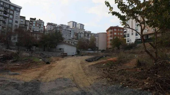 Kağıthane'ye 7 bin metrekarelik yeni bir park kazandırılıyor