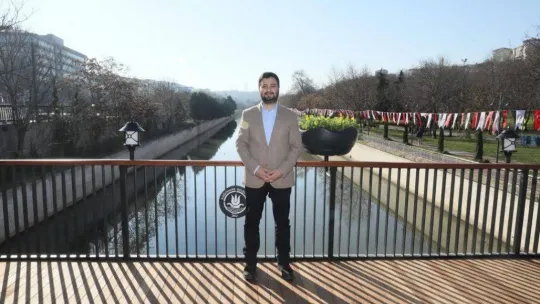 Kağıthane Yeşil Vadi Yaya Köprüsü açıldı