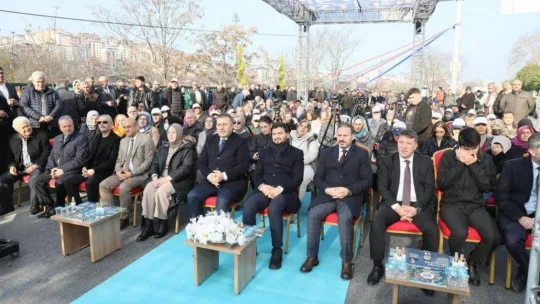 Kağıthane Yeşil Vadi Yaya Köprüsü açıldı