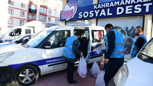 Kahramankazan Belediyesi, ilçedeki gerçek ihtiyaç sahibi 6 bin 522 aileye 20 ton kırmızı et dağıtıyor