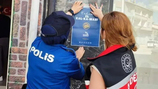 Kahvehanelerde KADES'i anlattılar