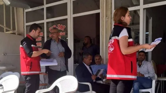 Kahvehanelerde KADES'i anlattılar