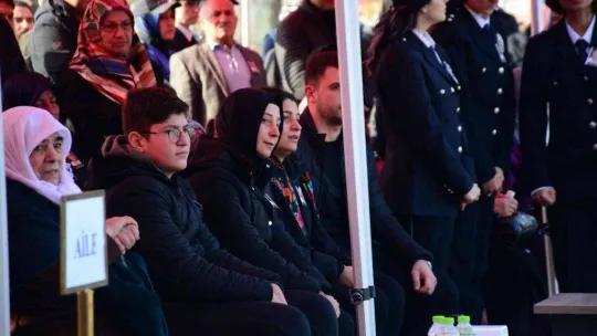 Kalbine yenik düşen polis memuru, son yolculuğuna uğurlandı