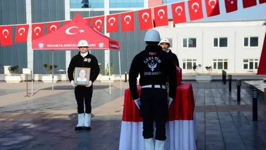 Kalbine yenik düşen polis memuru, son yolculuğuna uğurlandı