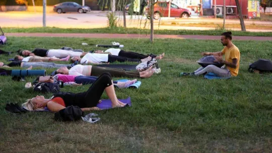 Kalp yogasıyla kalp sağlığına dikkat çektiler